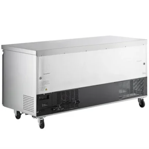 Mesa fría: parte trasera y sistema de refrigeración